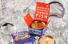 Novelty Fish Tin Candles