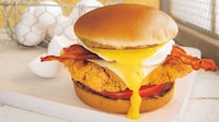 Egg-Topped Chicken Sandwiches Image 1