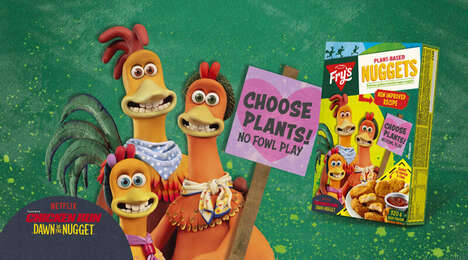 Film-Celebrating Plant-Based Nuggets