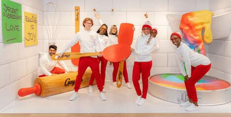 Immersive Holiday Pop-Up Experiences