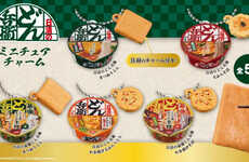 Branded Ramen Noodle Keychains