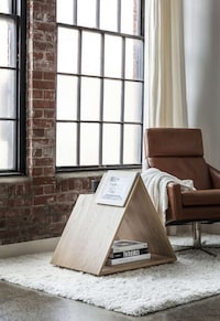 Abstract Triangular Side Tables Image 3
