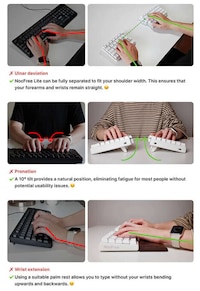 Split Minimalist Mechanical Keyboards Image 2