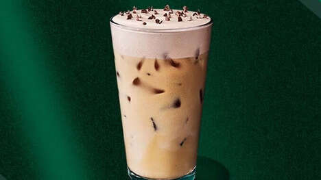 Festive Minty Mocha Beverages