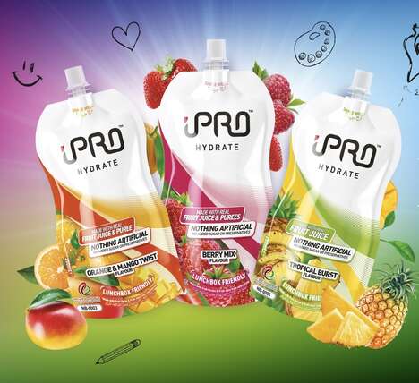 Kid-Friendly Hydration Pouches