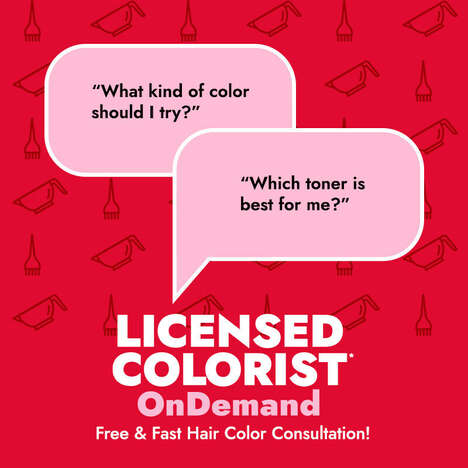 Digital Hair Color Consultations
