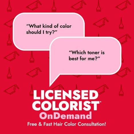Digital Hair Color Consultations