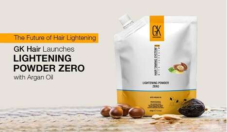 Nourishing Hair-Lightening Powders