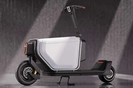 Utilitarian Cargo-Hauling Scooters