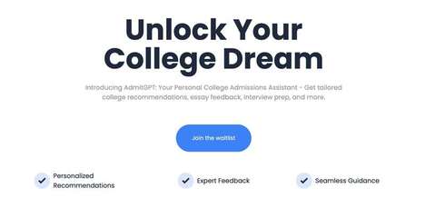 AI-Powered College Admissions Platforms
