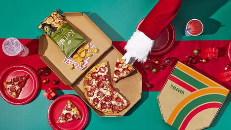 Christmasy Convenience Retailer Promotions