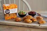 Spiced Cheddar Pastry Snacks Image 1