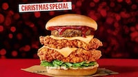 Festively Themed QSR Sandwiches Image 1