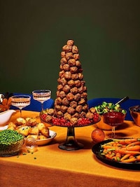 Plant-Based Meatball Trees Image 1