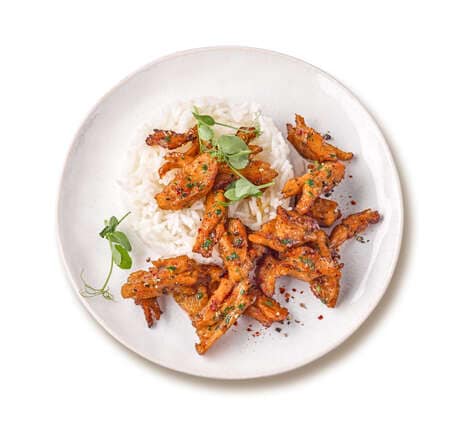 Plant-Based Meat-Like Extrudates