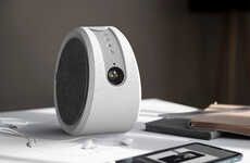 Rounded Portable Projector Units