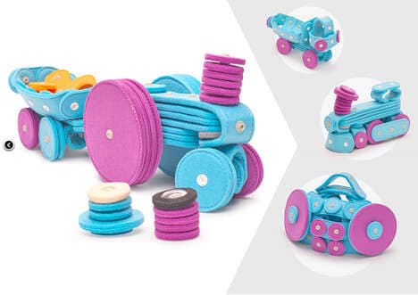 Kid's Felt Building Kits