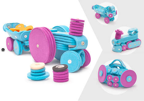 Kid's Felt Building Kits