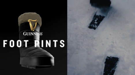 Pint-Imprinting Snow Boots