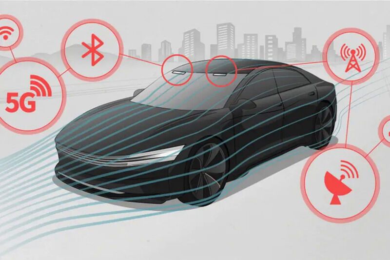 Film-Type Vehicle Antennas