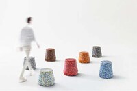 Colorful Sustainable Recycled Stools Image 3