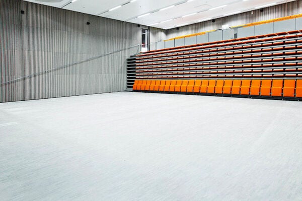 Retractable Auditorium Seating: Hamari's Telescopic Seating Re-Imagines ...