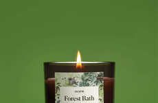 Forest-Inspired Bath Candles