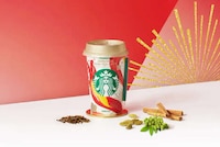 New Year-Celebrating Tea Lattes Image 1
