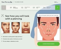 Virtual Piercing Apps