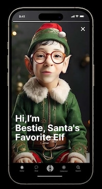 AI-Generated Festive Greetings Image 2