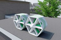 Honeycomb-Shaped Wind Turbines Image 3