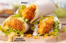 Hand-Breaded Chicken QSR Wraps