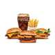 Savory Dual Patty Burgers Image 1