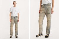 Miner-Inspired Denim Jeans Image 2