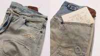 Miner-Inspired Denim Jeans Image 4