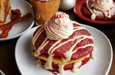 Festive Peppermint Pancake Breakfasts