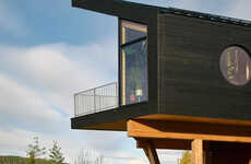 Suspended Off-Grid Treetop Homes