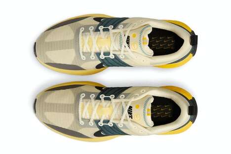 Reinterpreted Sleek Track Sneakers