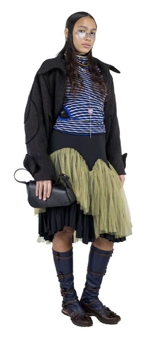 Brand Staple-Highlighting Luxe Fashion