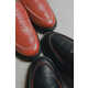 Sleek Collaborative Leather Loafers Image 2