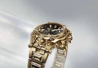 AI-Trained Golden Watch Designs Image 1