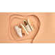 Warm Tonal Peach Sneakers Image 1