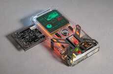 Transparent Cyberpunk MP3 Players