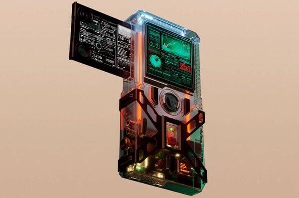 Transparent Cyberpunk MP3 Players Image 2