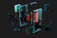 Transparent Cyberpunk MP3 Players Image 5