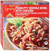 Microwavable Peanut Noodle Bowls