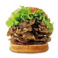 Loaded Maitake Mushroom Burgers
