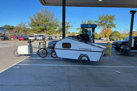 Angular Electric Bike Trailers