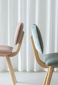 Modern Steam-Bent Wooden Chairs