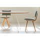 Modern Steam-Bent Wooden Chairs Image 3